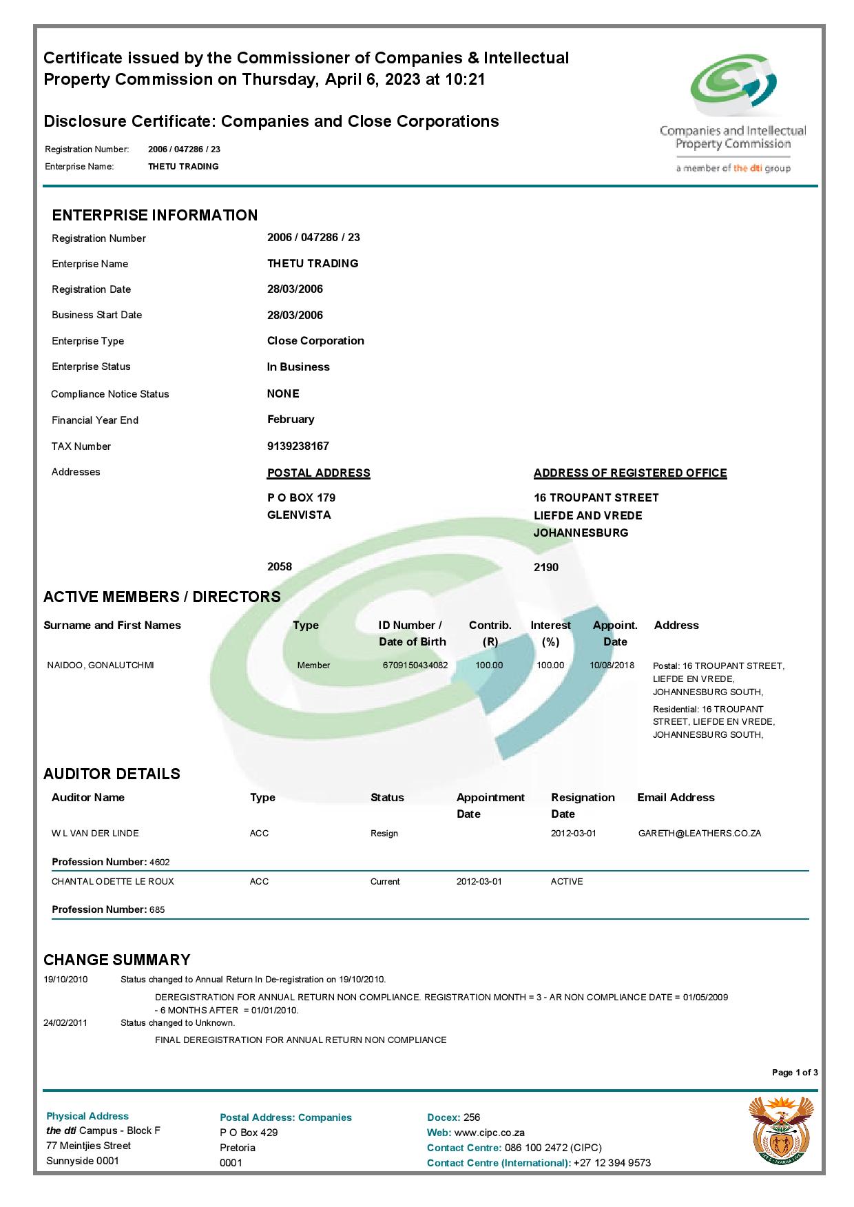 Certificate Image