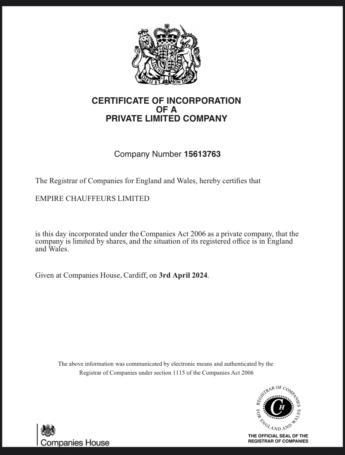 Certificate Image