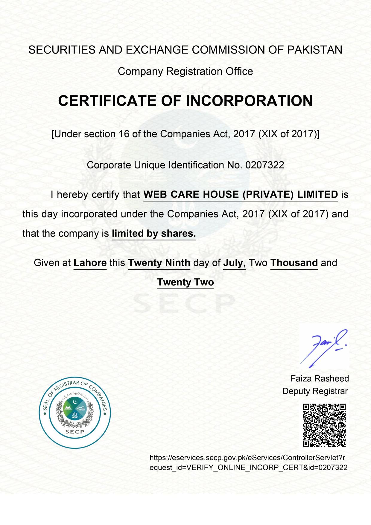 Certificate Image