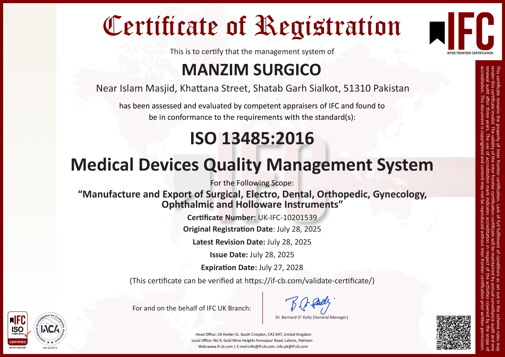 Certificate Image