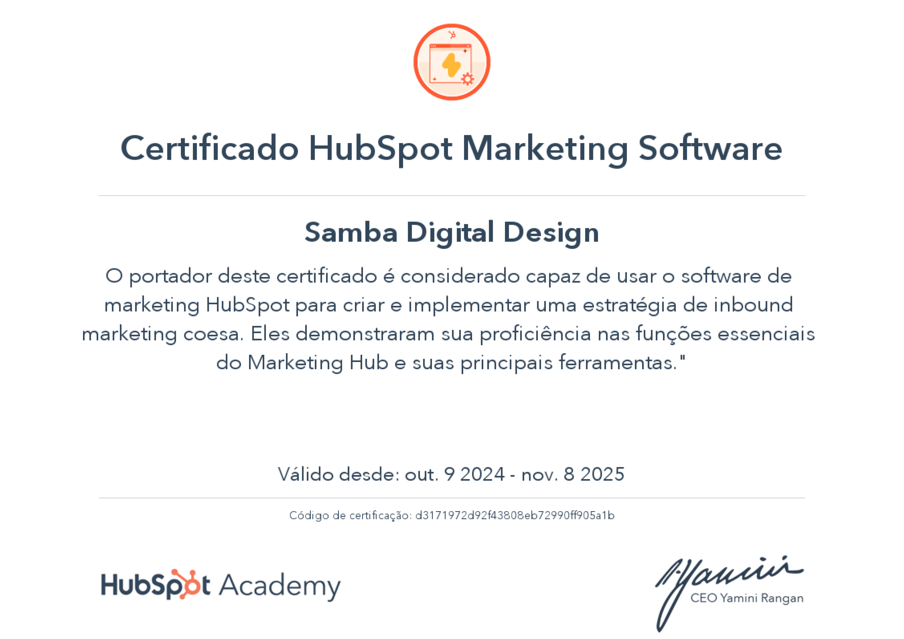 Certificate Image