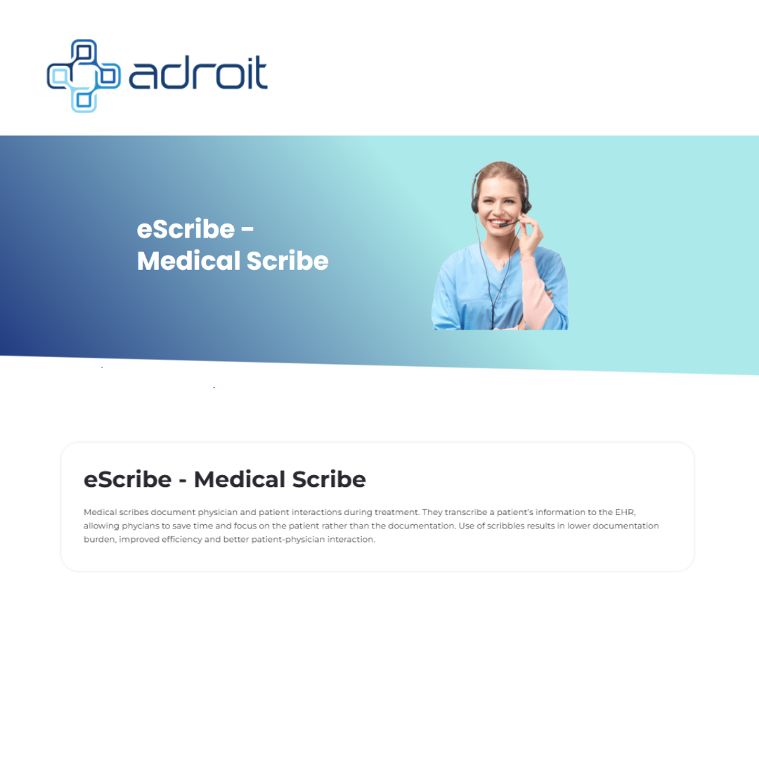 EScribe - Medical Scribe