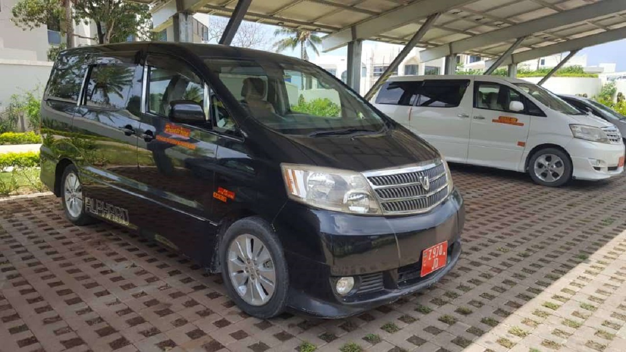 Transfers from Zanzibar Airport to Stonetown hotels  (1 - 4pax seater bus)