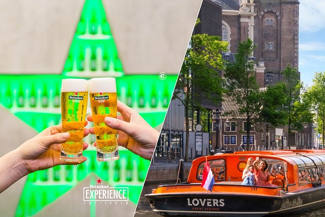 Combo Tour =  Amsterdam Canal Cruises + Visit the Heineken Museum