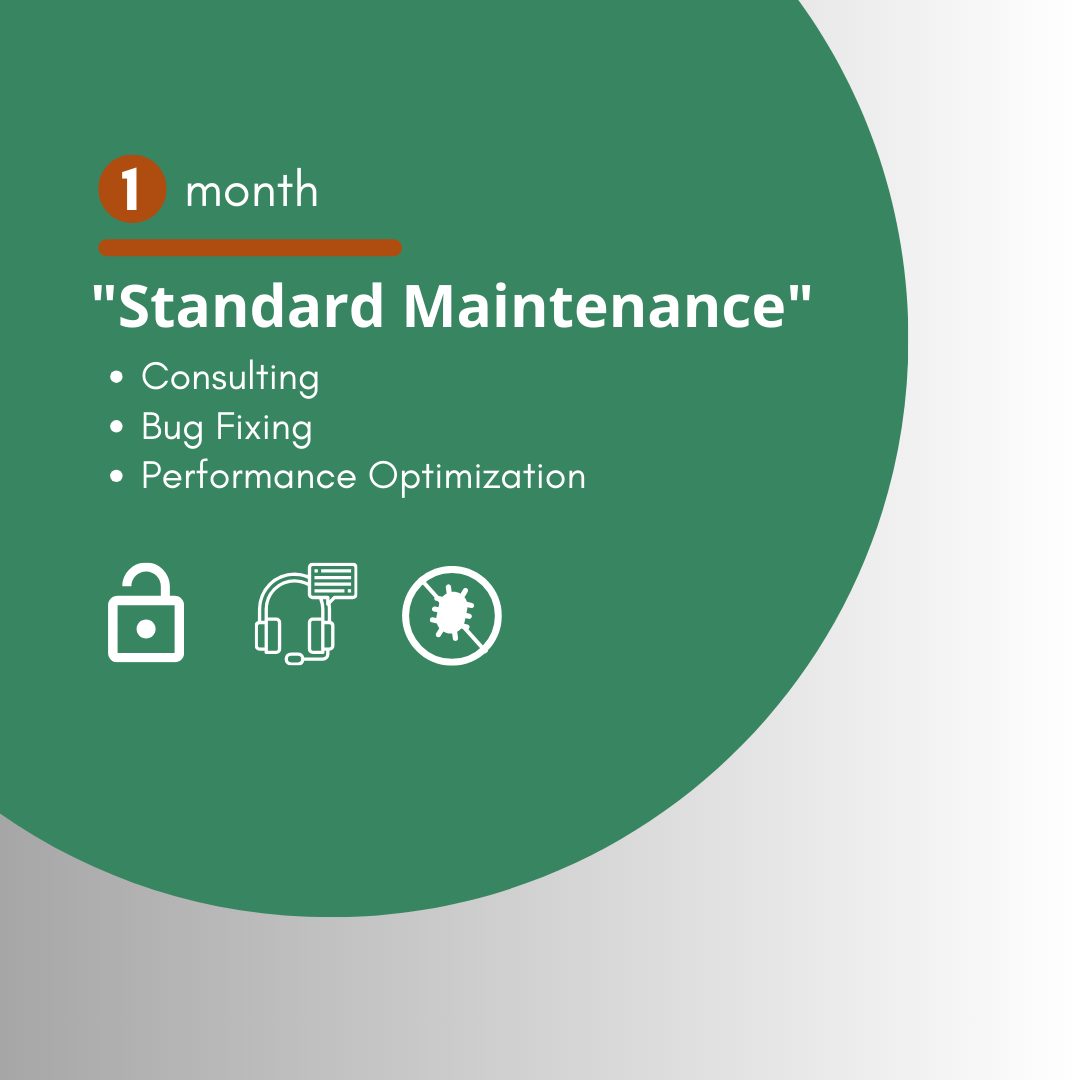 Standard Monthly Maintenance Package